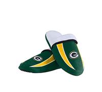 FOCO NFL Pantofole con Logo della Squadra Sherpa, Uomo, Team Logo Sherpa Slippers, Team Color, Large (11-12)