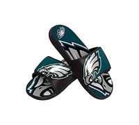 FOCO NFL - Sandali infradito con gel doccia, Uomo, Sport Shower Gel Slide Flip Flop Sandals, Logo Colorblock Big, XL (13-14)