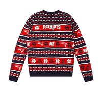 FOCO NFL Team Big Logo Ugly Sweater Maglione, Colore della Squadra, M Uomo