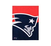 FOCO NFL Team Logo 60" X 50" Supreme Slumber Plush Throw Blanket, Coperta Unisex, Colore della Squadra, Taglia Unica