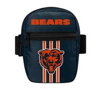 FOCO Pick Your NFL Team Stripe Tumbler/Travel Mug Fanny Pack, tasche superiori e frontali con cerniera, Blu, 6 inches tall x 5 inches wide x 2 inches in depth