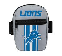 FOCO Pick Your NFL Team Stripe Tumbler/Travel Mug Fanny Pack, tasche superiori e frontali con cerniera, Argento, 6 x 5 x 2 inches