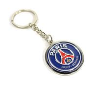 FOCO Portachiavi con stemma del Paris Saint Germain (PSG), Blu, 3", moderno