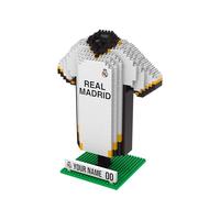 FOCO Prodotto con licenza ufficiale, maglia da scrivania personalizzata 3D-BRXLZ (Real Madrid CF (867 pezzi)
