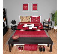 FOCO SAN FRANCISCO 49ers NFL Team Color Led in una lettiera con trapunta di sacca 3 pezzi Set completo
