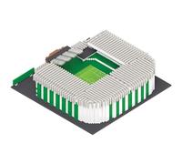 Foco - Set per la costruzione in 3D dello stadio Celtic Park, set di mattoncini BRXLZ, stadio di calcio ufficiale Celtic FC