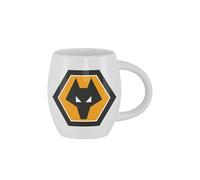 FOCO Tazza da tè bianca con licenza ufficiale Wolverhampton Wanderers FC