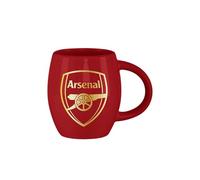 FOCO Tazza da tè con licenza ufficiale Arsenal FC Metallic Slogan