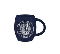 FOCO Tazza da tè con licenza ufficiale Rangers FC con slogan metallico
