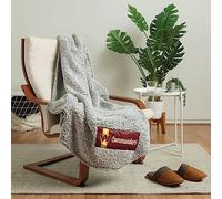FOCO Washington Commanders Cloud - Coperta Sherpa, 60 x 70 cm
