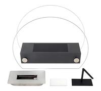 Focolare Da Tavolo Per Esterni,Bruciatore Per Stufa Con Dimensioni 35,00 X 11,99 X 27,99 cm | Caminetto Da Esterno,Per Giardino Terrazzo Balcone Soggiorno Sala Picnic