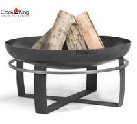 Focolare Viking Ø 70 cm Braciere Per Il Giardino In Acciaio