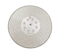 FOCSTOL Disco Diamantato 230mm - Elettrolitico Doppio lato Taglio Macinazione Lama Diamantata per Granito Marmo Porcellana Piastrelle Ceramica Quarzo M14 Filettatura