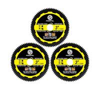 FOCSTOL Disco Diamantato per Metallo - 3 pezzi 75mm x 10mm Lama Diamantata in Acciaio Alta Velocità per Metallo Morbido Rame Alluminio