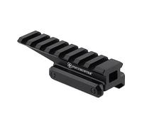 FOCUHUNTER 20mm Picatinny Rail Fast Optic Riser Mount 8,9 cm Lunghezza 2,3 cm Alto Montaggio Breve Adattatore Supporto 8 Slot Offset Rail Accessori Leggeri