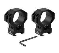 FOCUHUNTER 34 mm Montato Scope Ottico Montaggio Picatinny Rings Alluminio 1,43 ad alto profilo Lightweight Anodized Black per 21 mm Picatinny Rail Anelli ad Alta Precisione Scope Hunting