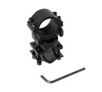FOCUHUNTER Supporto per cannocchiale 25,4 mm/1" Supporto per mirino per Torcia con Adattatore per Canna Staccabile Supporto per Guida Tattica da Caccia