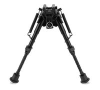 FOCUHUNTER Tattico Bipod Bipiede 6-9 Inches - Bipiede Softair Estensibile Tensione della Primavera Regolabile per Air Rifle e Sniper Rifle con Sling Mount