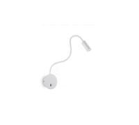 IDEAL LUX Applique Moderna Focus-2 Metallo Bianco LED 3,5W 3000K Luce calda