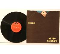 Focus (2) - FOCUS, at the rainbow. GIMMICK OPENING SLEEVE. Top copy. Very rare.First UK pressing. 1973. Record label: Polydor