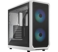 Fractal Design Focus 2 RGB Mid Tower Vetro temperato USB 3.2 Bianco
