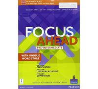 Focus ahead. Modalità mista di tipo B. Pre-intermediate. Per le Scuole superiori. Con e-book. Con espansione online