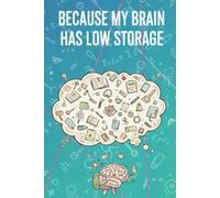 Focus Brain Dump: Low Storage Capacity Notebook for Students: Focus The Essential Notebook for College Students, High Schoolers, and Forgetful Friends