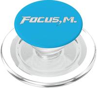 Focus M Grunge Testo Meme Bold Dichiarazione PopSockets PopGrip per MagSafe