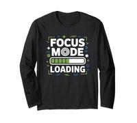 Focus Mode Loading ADHD Ansia Mentale Ironia Maglia a Manica