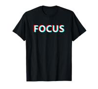 Focus Motivational Optical Illusion Maglietta