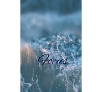 Focus Notebook - 150 Lined Pages | Productivity Notebook, Mindfulness Journal, Goal Planner & Study Notes Book: Ocean Waves Notebook with Minimalist ... Meeting Notes & Distraction-Free Planning