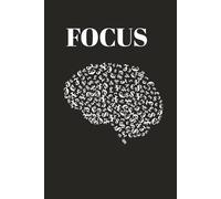 Focus Notebook for Entrepreneurs | Motivational Note Taking: Focus Notebook easy Print for Focused Individuals | 6x9 inches, 110 pages | 50+ puzzles… Gift for Vacations, Holidays and Free Times