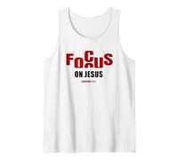 Focus on Jesus - Christian Faith Inspirational Reminder Canotta