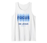 Focus on Jesus - Christian Faith Inspirational Reminder Canotta