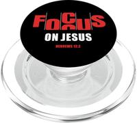 Focus on JESUS - Christian Faith Inspirational Reminder PopSockets PopGrip per MagSafe