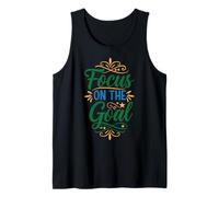 Focus on The Goal, Inspirational Motivation Typography Canotta