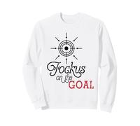 Focus on The Goal Target Graphic Motivation Discipline Quote Felpa