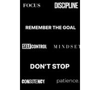 Focus, Remember The Goal, Self Control .