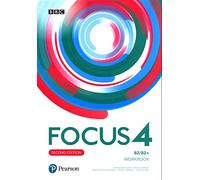 Focus Second Edition 4 Workbook + kod MyEnglishLab: Liceum technikum Poziom B2/B2+