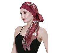 FocusCare Copricapo da Donna Copricapo in bambù con Cappuccio Compliments Copricapo Chemo Turbans