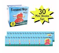 Focused Ninja Mini Books Classroom or Party Gift Set (30 Mini Books)
