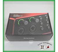 Focusrite Scarlett 4i4 4th Gen Music Audio Recording Interfaccia USB 4in 4out