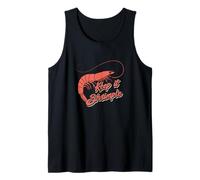 Foddie Keep it Shrimple Funny Seafood Pun Gamberetti Amante Canotta