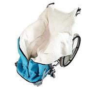 Fodera calda e accogliente foderata in pile for gambe e parte inferiore del corpo di adulti, coperta for anziani(Blue)