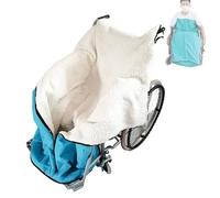 Fodera calda e accogliente foderata in pile invernale for gambe e parte inferiore del corpo di adulti con cerniera, perfetta for mantenere le gambe comode