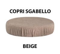 Fodera copri Sgabello in Cotone Spugna di Alta Qualità con Elastico