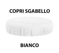 Fodera copri Sgabello in Cotone Spugna di Alta Qualità con Elastico