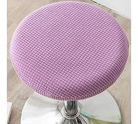 Fodera Coprisgabello Da Bar Rotondo Coprisedili Coprisgabello Rotondo con Elastico 1/2/4/6 Pezzi Diametro 30CM-36CM Copertura per Sgabello Tondo Elastici Copri Sgabello ( Color : P , Size : 1 pezzo )