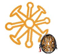 Fodera copritesta in silicone, copritesta per biciclette in silicone,Copritesta da ciclismo Inserti Tappetini Fodera morbida in silicone - Comoda imbottitura di ricambio per la copertura della testa p