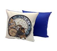 Fodera Cuscino arredo non imbottito con zip segni zodiacali made in Italy